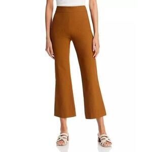 VINCE Cropped Kick Flare Pants In Toffee Size 6